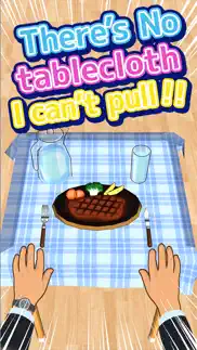 How to cancel & delete there's no tablecloth i can't pull!! 2