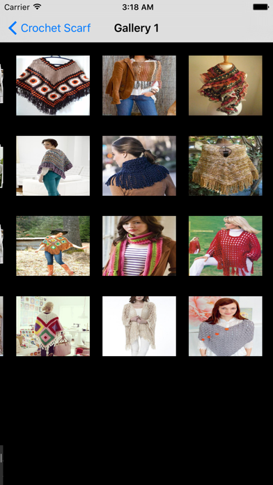 Screenshot #2 pour Crochet Scarf