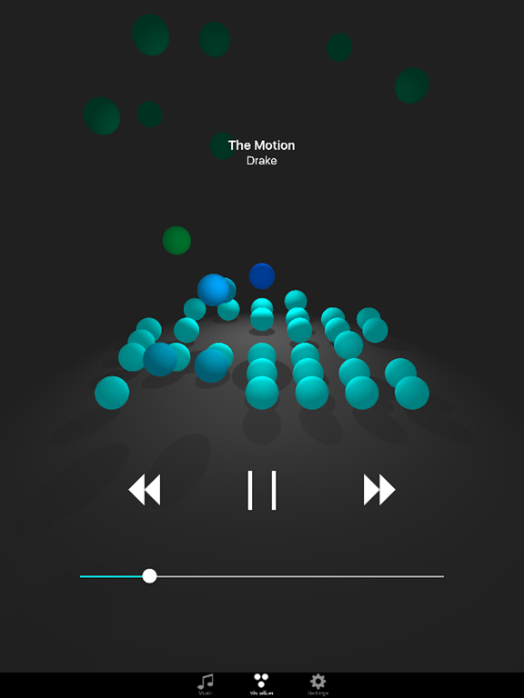 Sphaudio iPad screenshot 4 - Music app