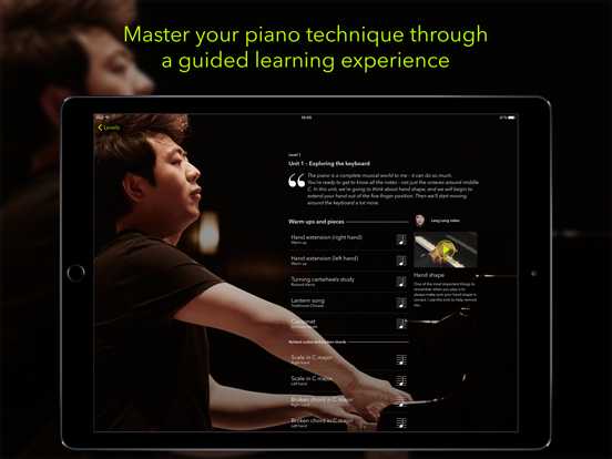 Screenshot #4 pour Mastering the piano with Lang Lang
