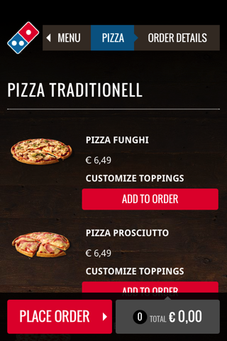 Domino's Pizza Deutschland screenshot 2