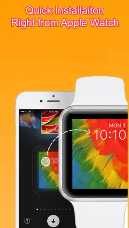 Game screenshot Watch - Custom Wallpaper Theme Background for Apple Watch hack