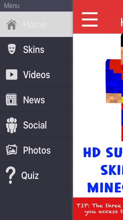 Superhero Skins For Minecraft Pocket Edition