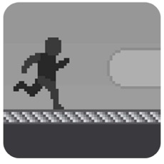 Activities of Pixel Alien Escape Shadow Runner:Black nd White