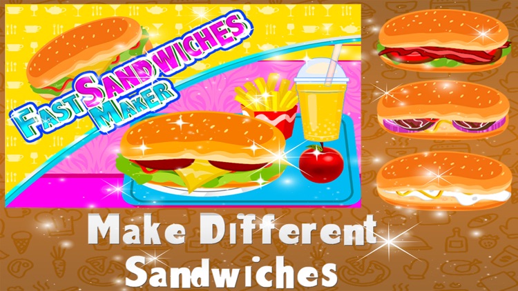 Fast Sandwiches Maker – Crazy cooking & chef mania game for kids