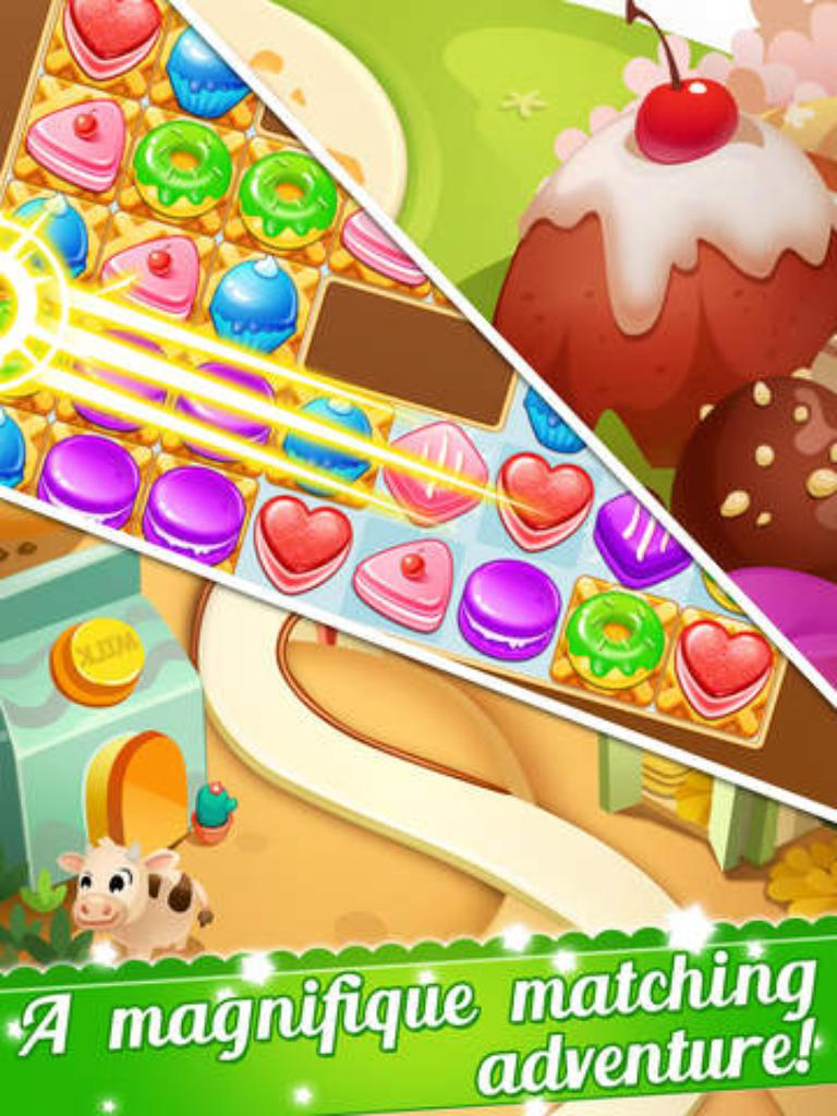 Candy Cake Smash - funny 3 match puzzle blast game screenshot 7