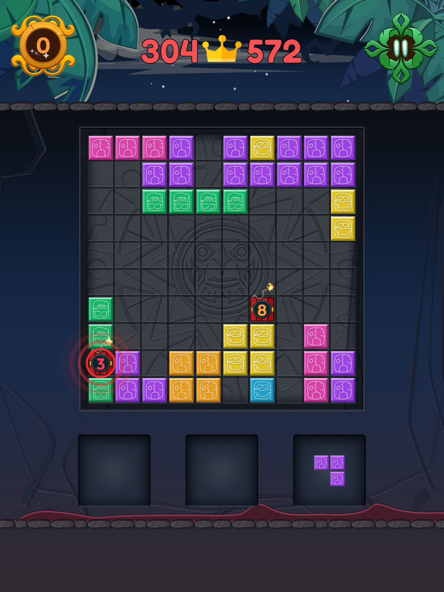 Magic Montezuma 10/10 : The treasures jewels blitz saga - Puzzle blocks free game