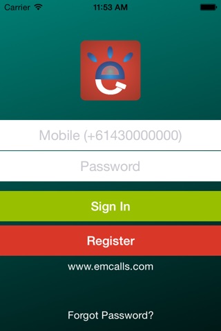 EmCalls screenshot 2