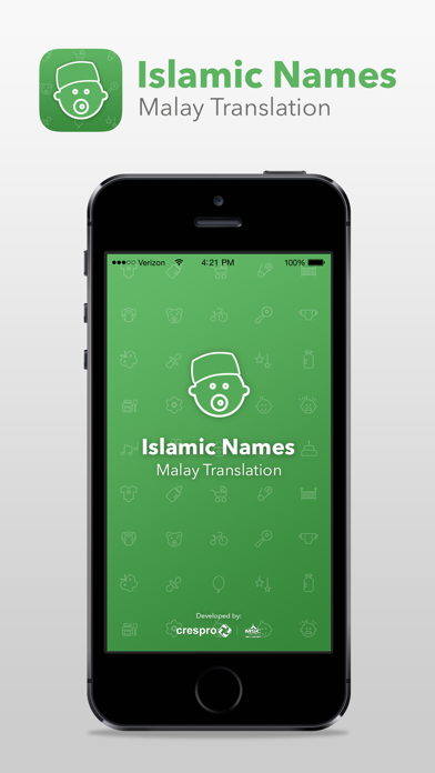 Screenshot #1 pour Islamic Names (With Malay Meaning)