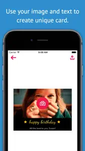 Greeting Card Maker - Create Birthday Cards, Thank You Cards, and Holiday Cards screenshot #3 for iPhone