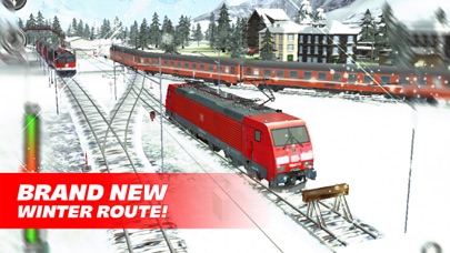 Screenshot #1 pour Train Driver Journey 8 - Winter in the Alps