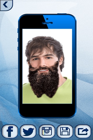 Beard Photo Montage Salon – Grow Mustache On Your Face & Be Bearded With Barber Booth screenshot 2