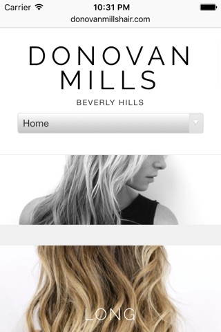 Donovan Mills Hair Beverly HIlls screenshot 2