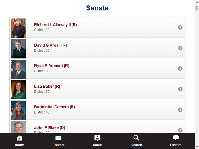 Pennsylvania Legislative App
