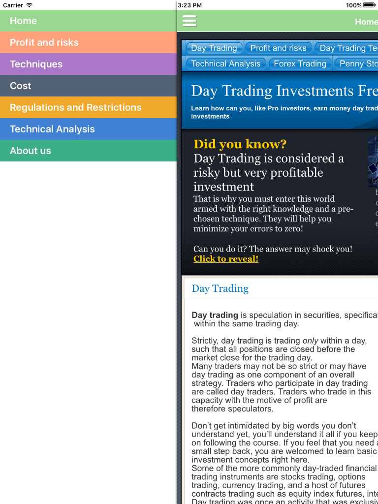 Day Trading (intraday) Course