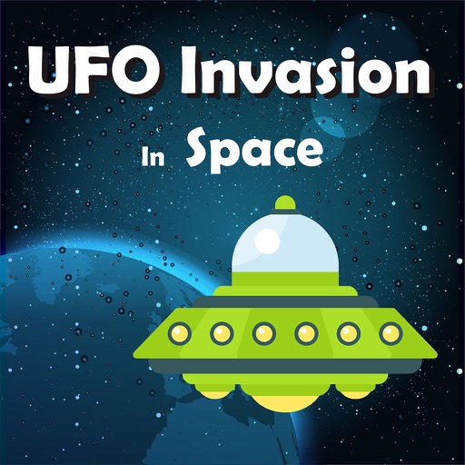 UFO Invasion In Space - Adventure In the galaxy iOS App
