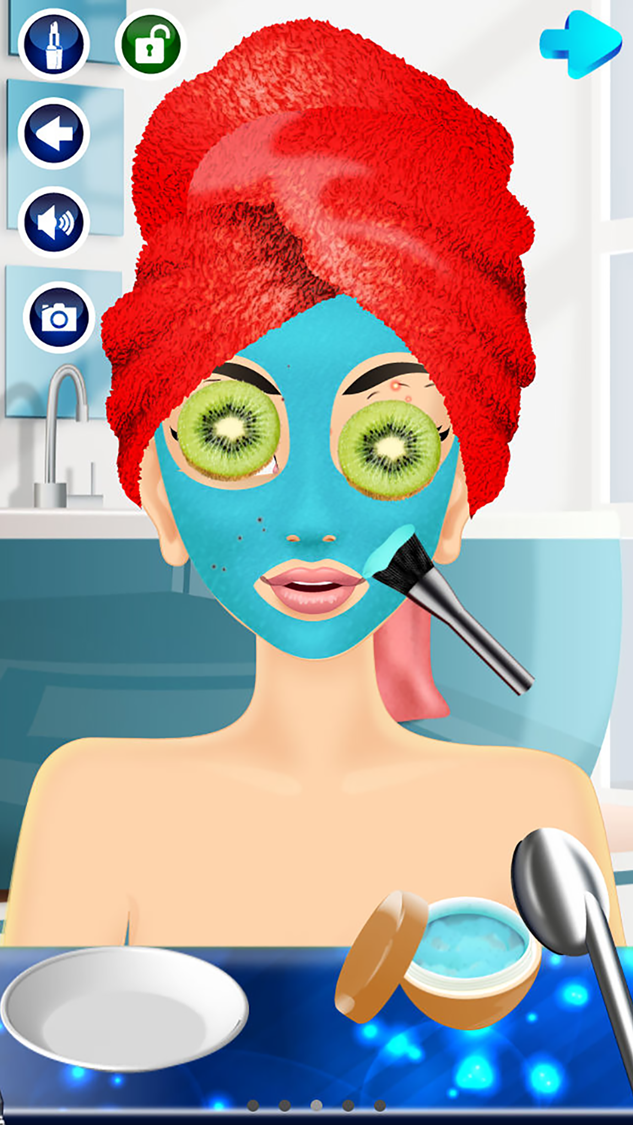 City Girl Makeover - Makeup Girls Spa & Kids Games screenshot 3