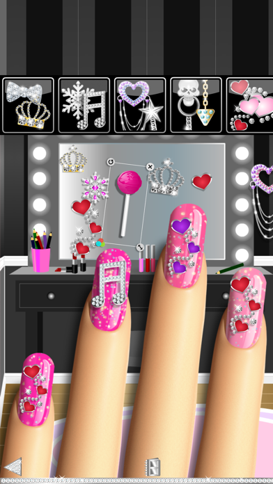 Screenshot #1 pour Nail Salon Pro™ Featuring Prism and Glitter Style Polish