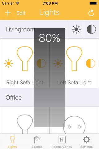 Homphy - Light control screenshot 2