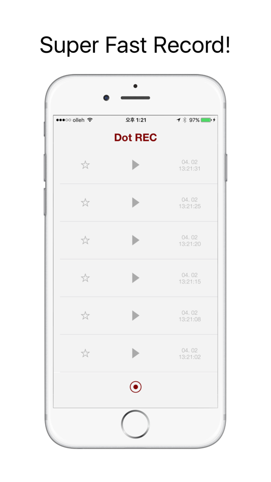 Dot REC Lite- Super fast recording - 1.8 - (iOS)