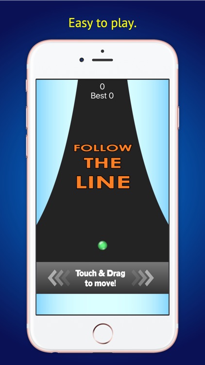 Follow The Line, free games for test speed of brain