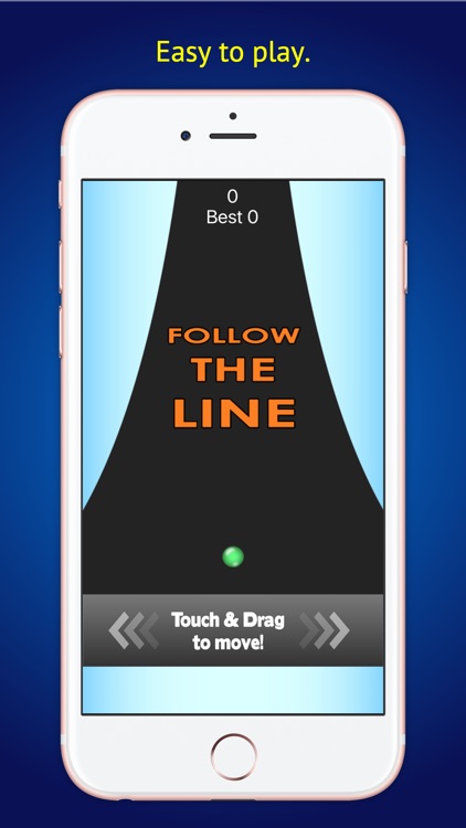 Follow The Line, free games for test speed of brain