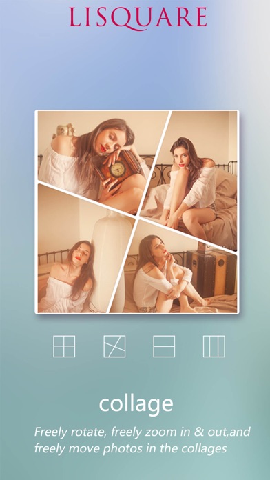 Lisquare - insta square by Lidow editor and photo collage maker photo editorのおすすめ画像2