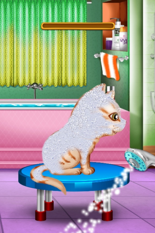 Wash and Treat Pets  Kids Game - FREE screenshot 3