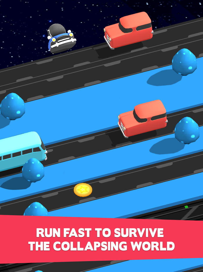 Bring Me Home-Endless Road Crossing with Hopper Hovercraft