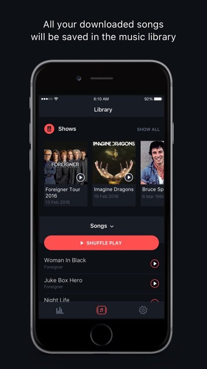 StereoCast - Exclusive Music from Live Shows & Concerts screenshot-3