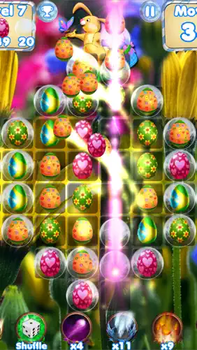 Easter Egg Games - Hunt candy and gummy bunny for kids screenshot 2