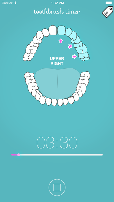 Toothbrush Timer by CentApps Screenshot 2 of 2