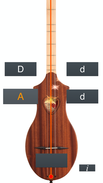 Dulcimer Tuner Simple Mixolydianのおすすめ画像2