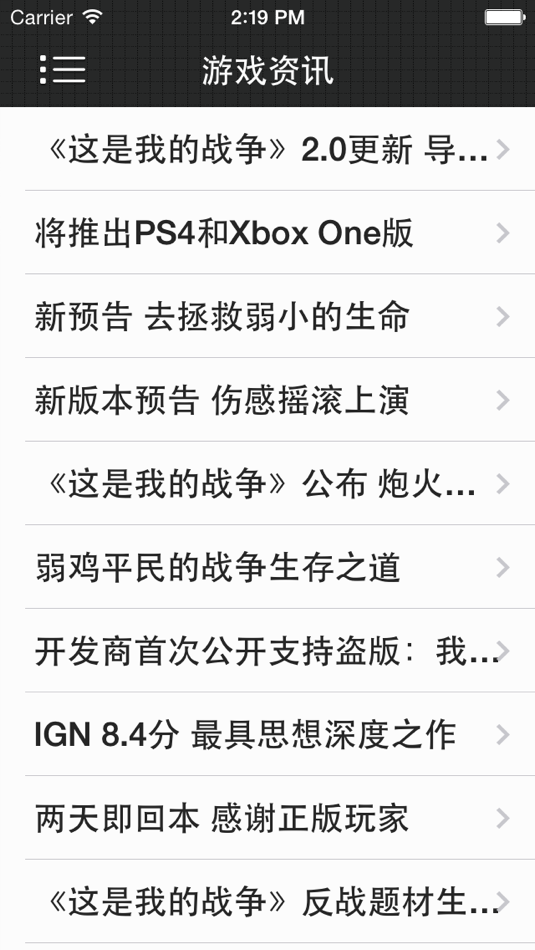 #2. 攻略秘籍For这是我的战争 (iOS) Podle: 钦勇 郑