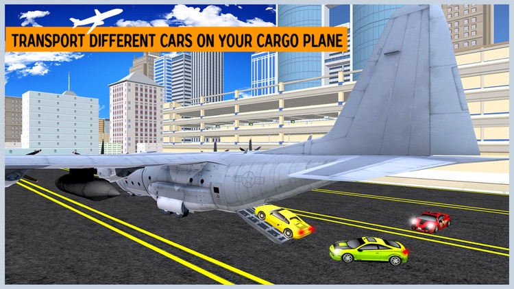 Airplane City Car Transporter screenshot-4