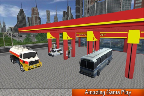 3D Oil Truck Driver Transporter : Oil Distribution Simulator screenshot 4