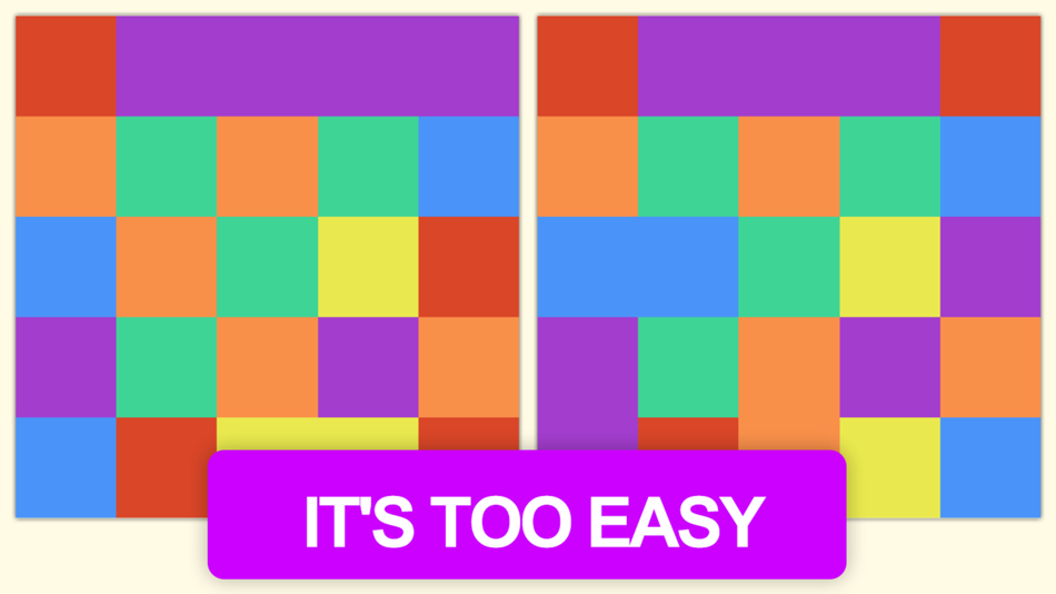 #2. Impossible Pixels Spotter ~ An awesome and addicting & amazing popular brain challenge find all the color differences game (iOS) 由: 光耀 宁