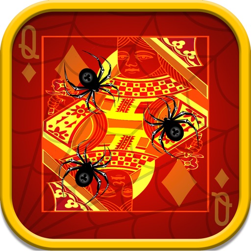 Ace Spider Solitaire Spiderette Square Full Deck Classic Black Card Blitz