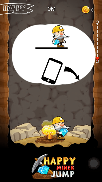 Screenshot #1 pour Happy Miner Jump