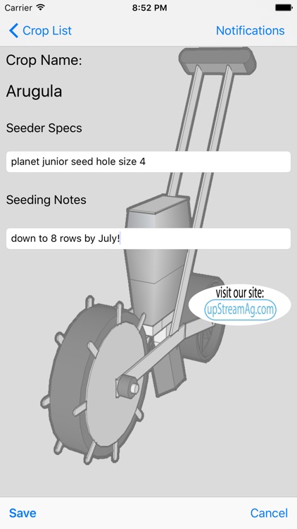 Seed Mate - A Tool For (Small & Organic) Farmers To Manage Seeder Specs & Seeding