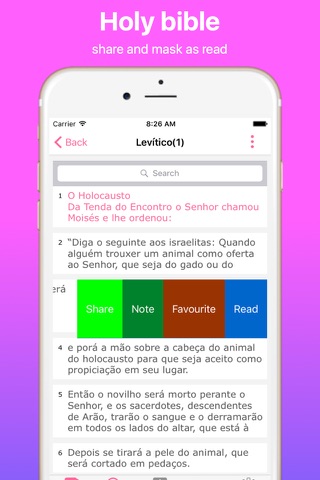 Portuguese Bible and Easy Search Bible word Free screenshot 3