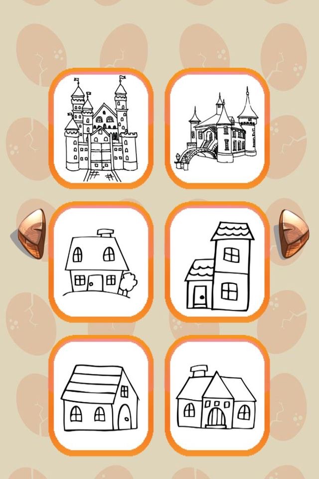 House And Castle Coloring Book : Free for Kids And Toddlers! screenshot 4