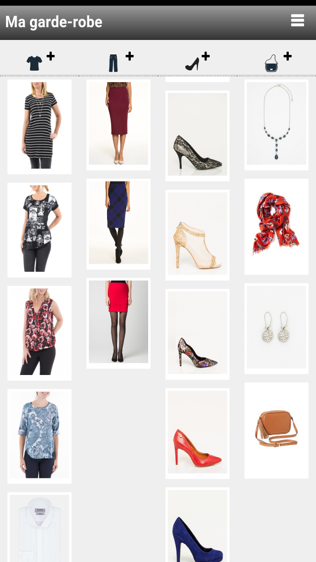 Screenshot #1 pour Fidby Fashion - Chercher vos vêtements par couleur