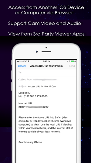 ip cam apple watch