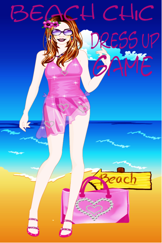Beach Chic Dress Up Game screenshot 3