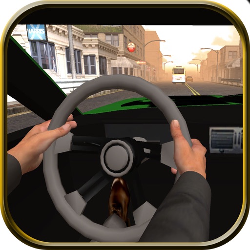 Full throttle racing in car - Drive as fast & as furious you can icon