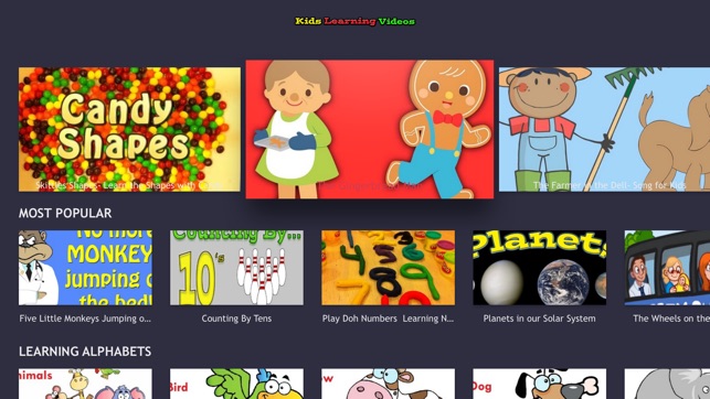 Kids Learning Videos(圖4)-速報App