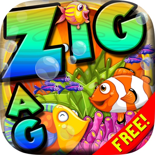 Words Zigzag : Ocean & Under Water World Crossword Puzzle Free with Friends icon
