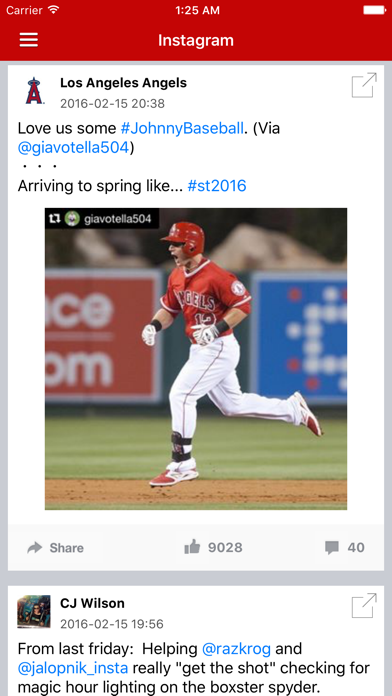 News Surge for LA Angels Baseball News Free iPhone screenshot 4 - Sports app