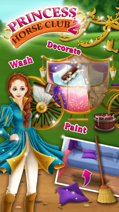 Princess Horse Club 2 - Royal Pony Spa, Makeover & Dream Wedding Day screenshot 4